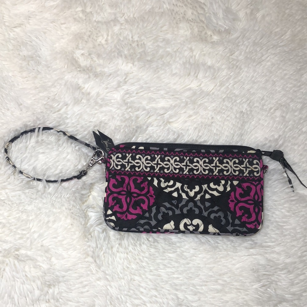 Vera Bradley Wristlet Canterberry Magenta